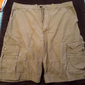 Levi's Cargo Shorts, Dark Khaki, Size 40